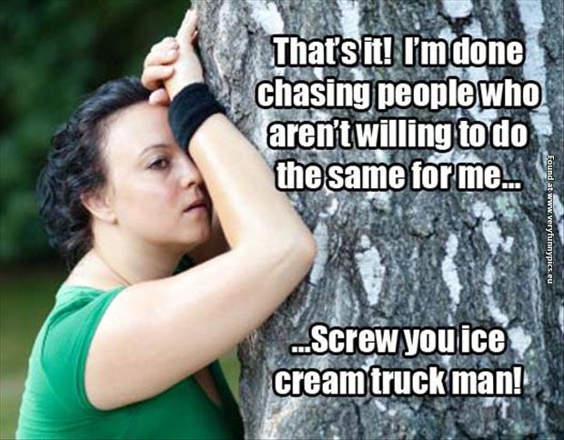 funny pictures screw you ice cream truck man