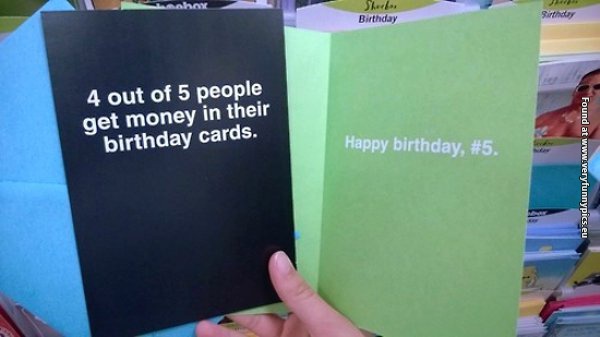 funny pictures great birthdiay card