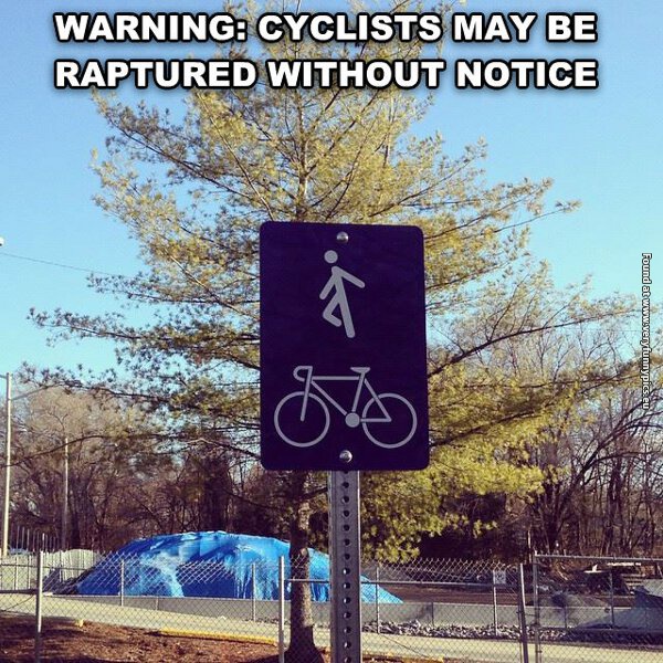 funny picture alien abduction bicycles