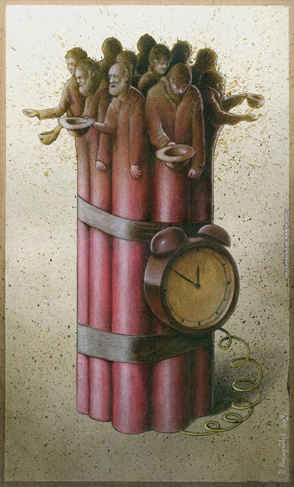 Satirical Illustrations By Pawel Kuczynski 12