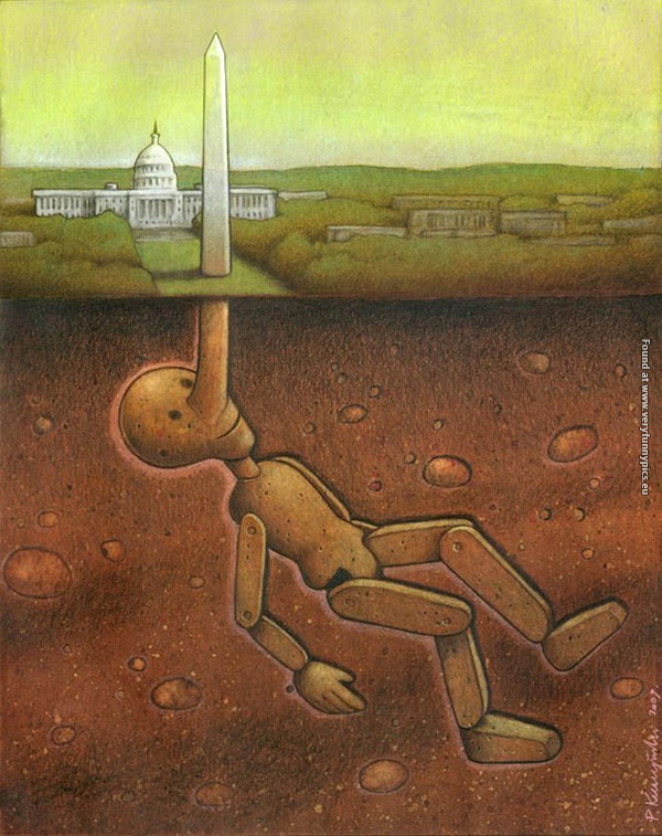 Satirical Illustrations By Pawel Kuczynski 17