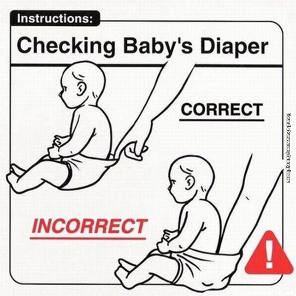 funny pictures baby care instructions 01