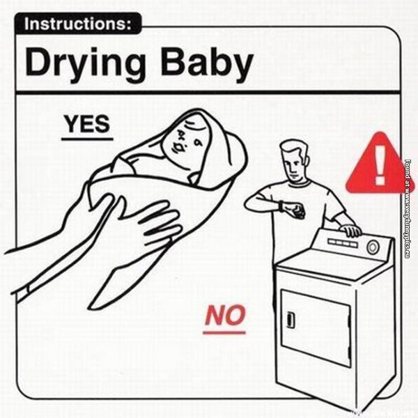 funny pictures baby care instructions 06