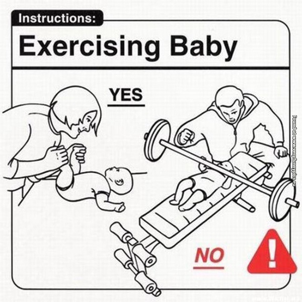 funny pictures baby care instructions 15