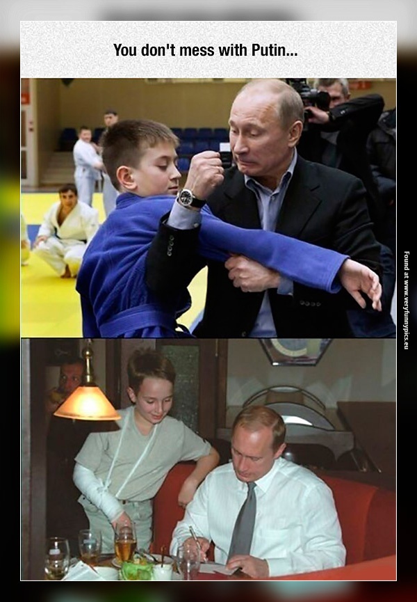 Messing with Putin is never a good idea