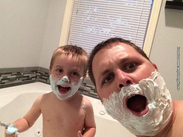 funny pictures like father like son 24