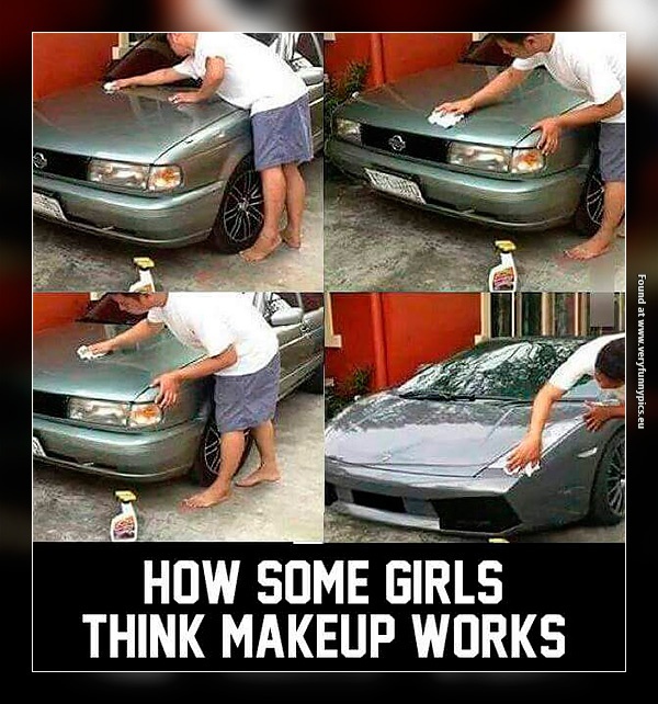 How makeup is supposed to work