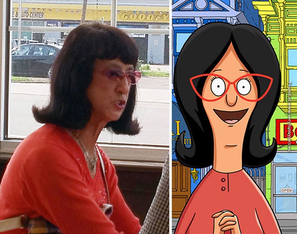funny pictures real life cartoon lookalikes 02