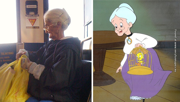 funny pictures real life cartoon lookalikes 11