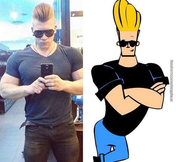 funny pictures real life cartoon lookalikes 16