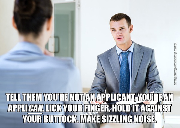 funny pictures how to nail your job interview 02