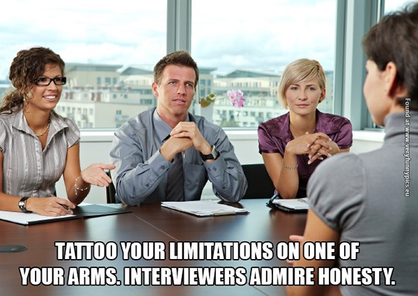 funny pictures how to nail your job interview 04