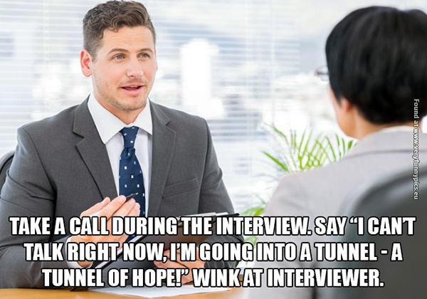 funny pictures how to nail your job interview 05