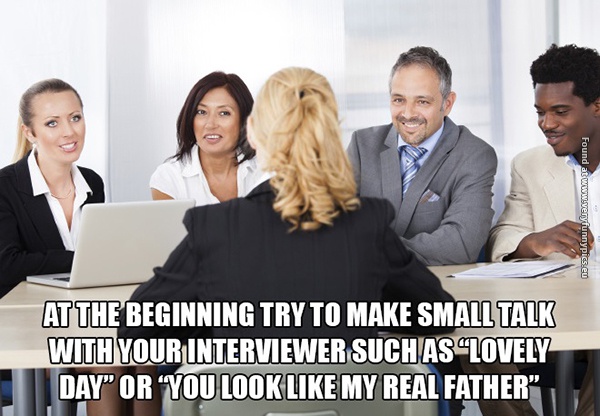 funny pictures how to nail your job interview 07