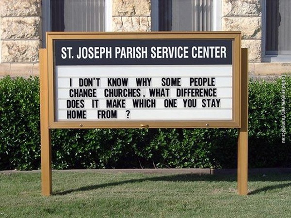 funny pictures church signs that will make you smile 09