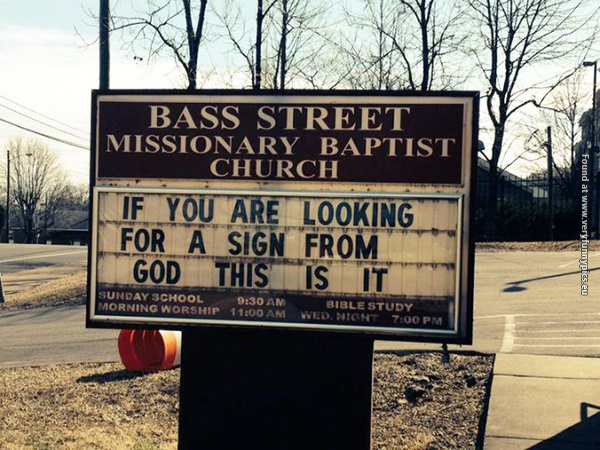 funny pictures church signs that will make you smile 11