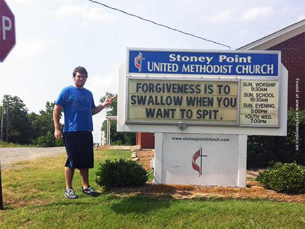 funny pictures church signs that will make you smile 18
