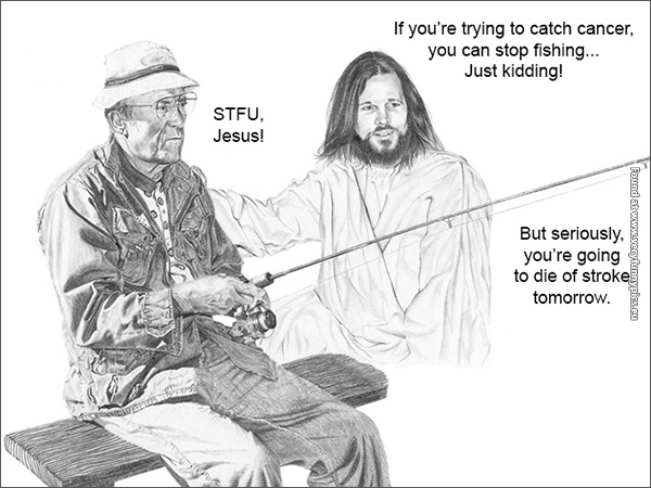 funny picutres jesus can be a real jerk 15